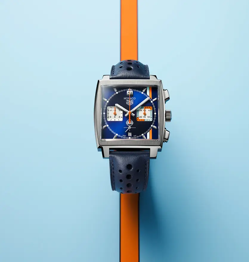 Gulf x TAG Heuer special edition timepieces