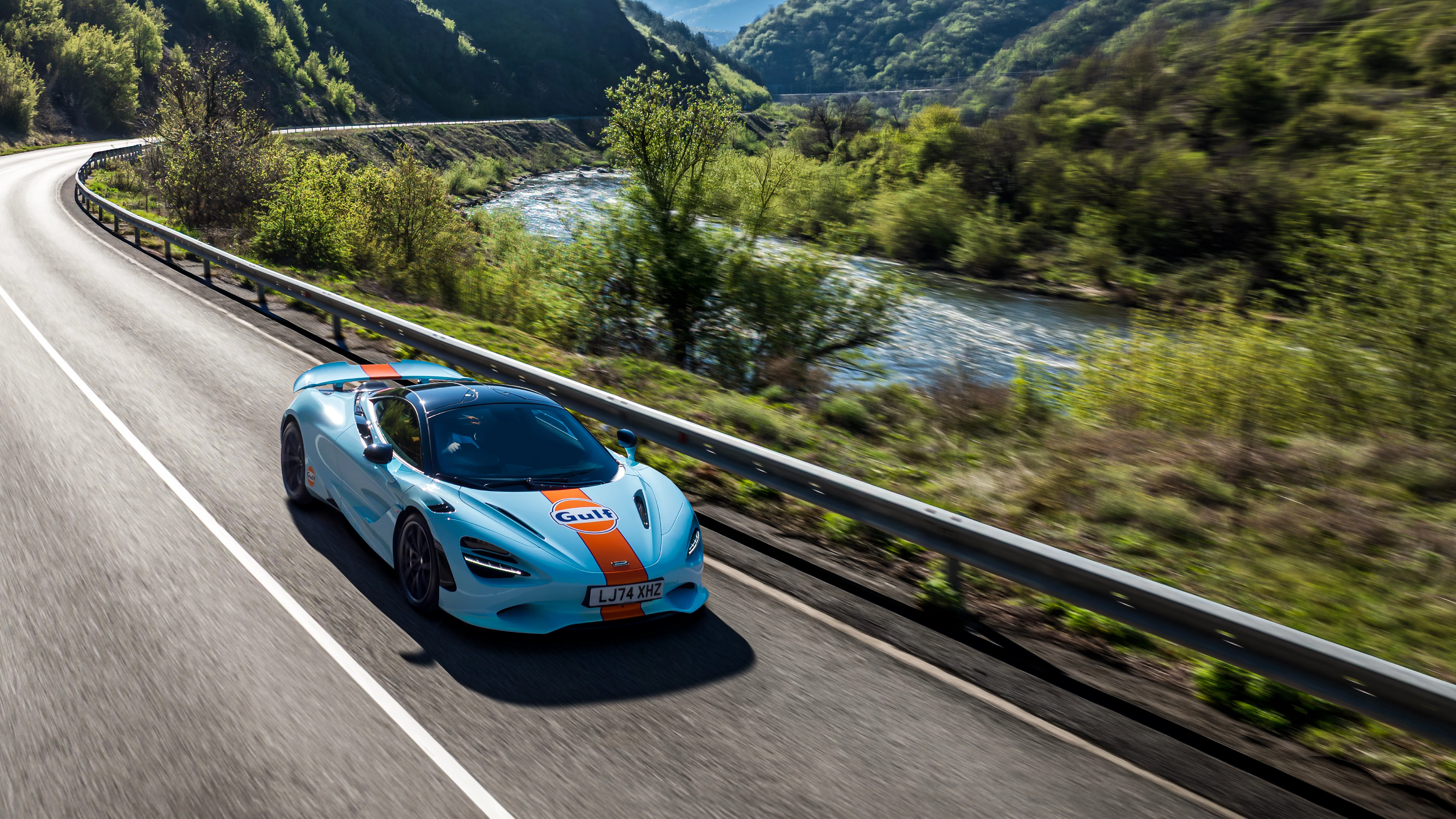 Gulf x Trackhouse Wallpaper 02 - Desktop