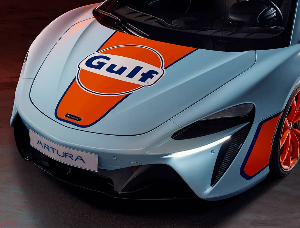 McLaren Artura Gulf Livery