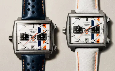 TAG HEUER PRESENTS THE TAG HEUER MONACO CHRONOGRAPH X GULF