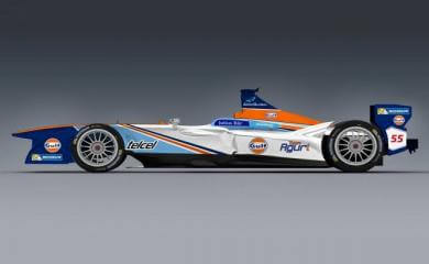 The iconic Gulf Oil livery is coming to Formula E starting this weekend