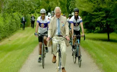 Gulf Oil embarks on a unique royal bike ride in support of the British Asian Trust