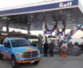 The first Gulf Oil Service Station in the country is already operating